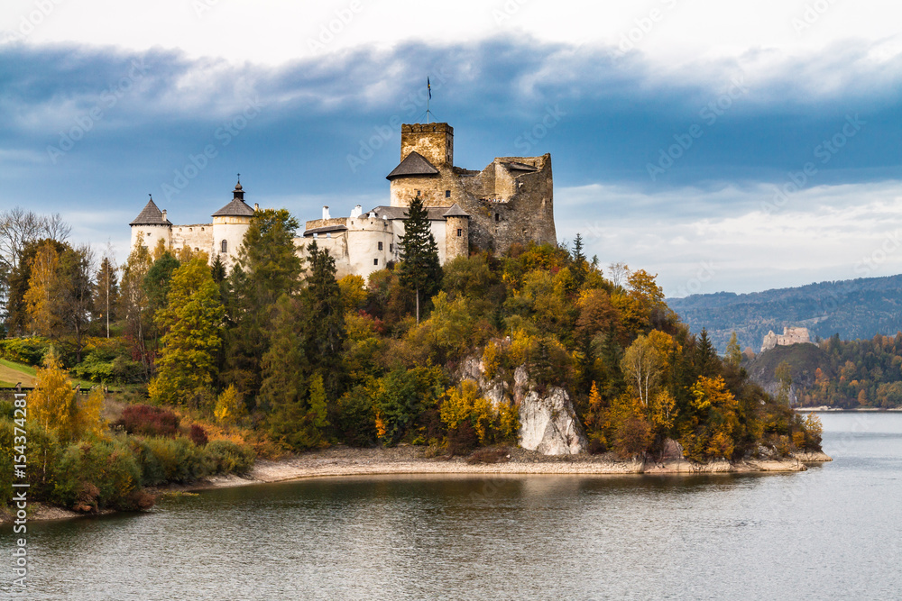Naklejka premium Zamek, Niedzica, Polska