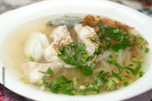 Vietnamese Rice Noodle with Soup