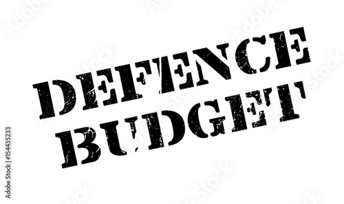 Defence Budget rubber stamp. Grunge design with dust scratches. Effects can be easily removed for a clean, crisp look. Color is easily changed.