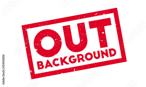 Out Background rubber stamp. Grunge design with dust scratches. Effects can be easily removed for a clean, crisp look. Color is easily changed.