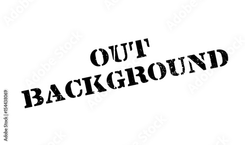 Out Background rubber stamp. Grunge design with dust scratches. Effects can be easily removed for a clean, crisp look. Color is easily changed.