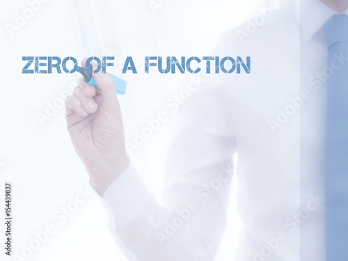 Foto Zero of a function
