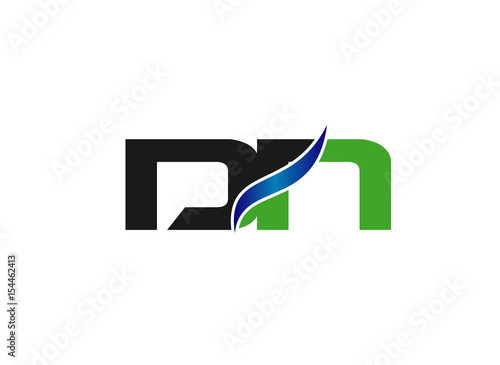 DN company linked letter logo
