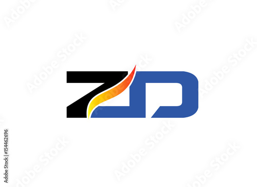 Free Download Letter Z and D logo
 - GFXLoad