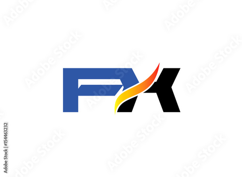 Free Download FX initial company logo
 - GFXLoad