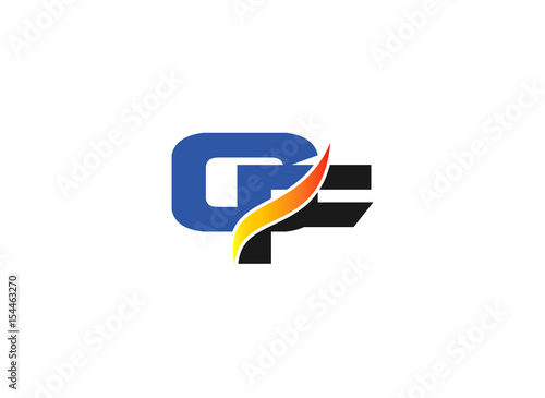 Free Download CF Logo. Vector Graphic Branding Letter Element
 - GFXLoad