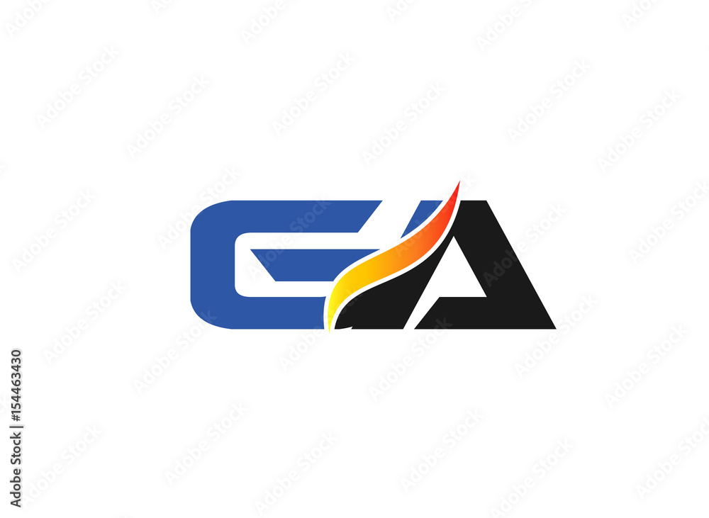 GA letter logo
GA letter logo