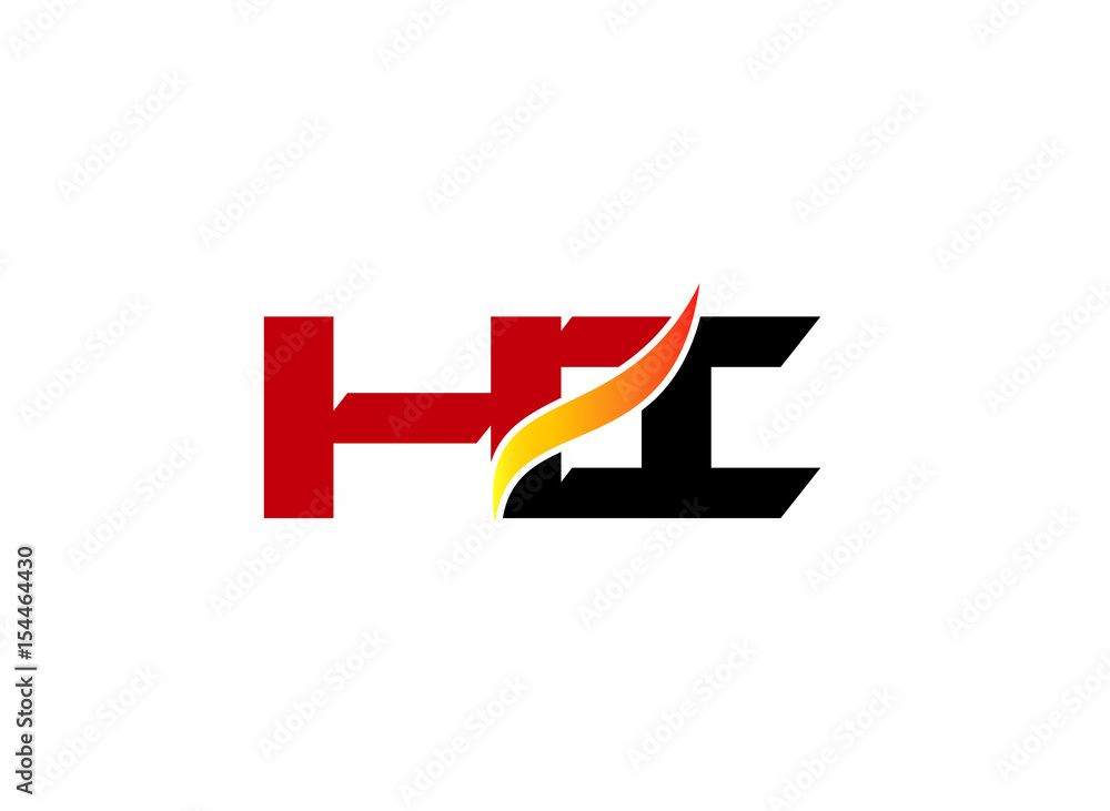HI company linked letter logo
HI company linked letter logo