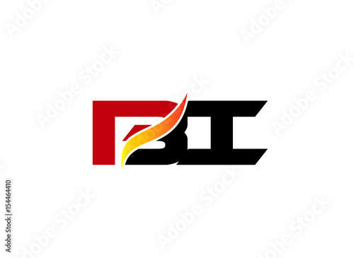 BI company linked letter logo

