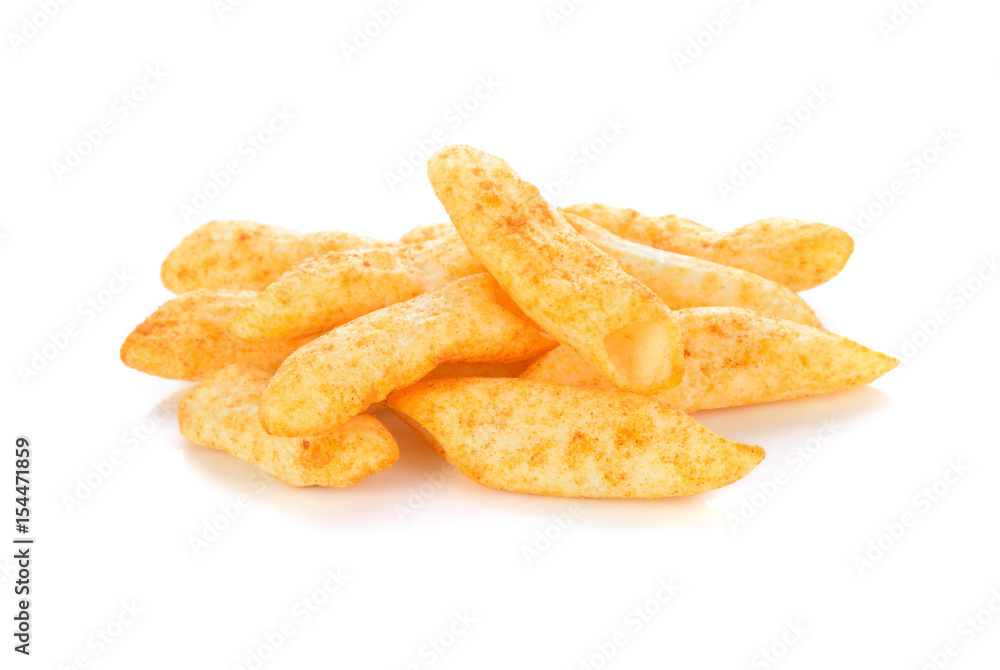 snacks isolated on a white background snacks isolated on a white background