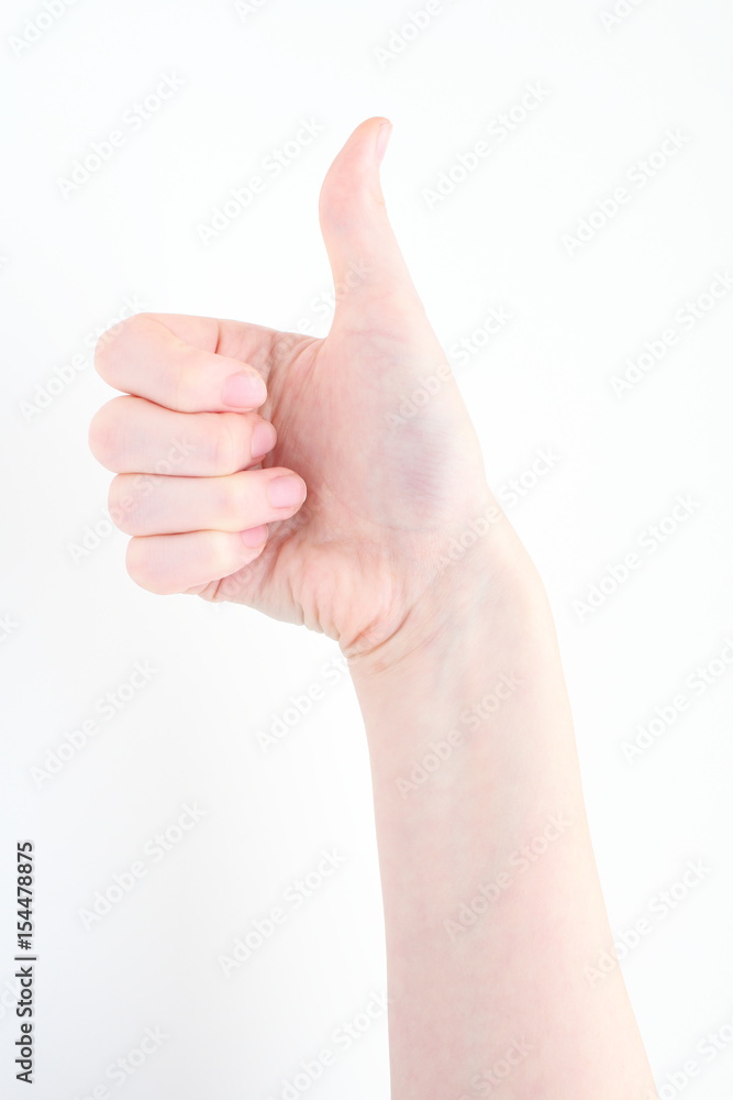 Female hand Female hand