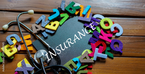 Black board written with 