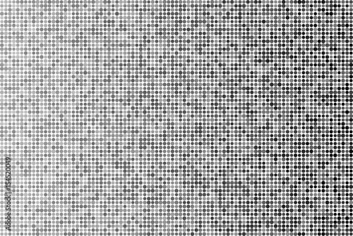 Moire fade halftone pattern. Vector.