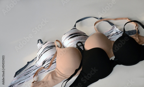 Obraz na płótnie Collection of summer bras w salonie