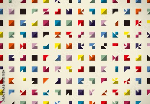 背景　図形デザイン