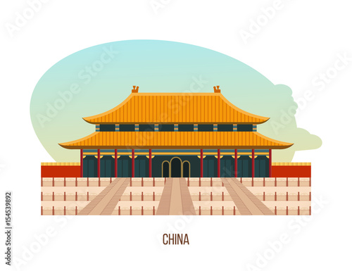 Temple-monastery complex in beijing is building of temple of heaven.