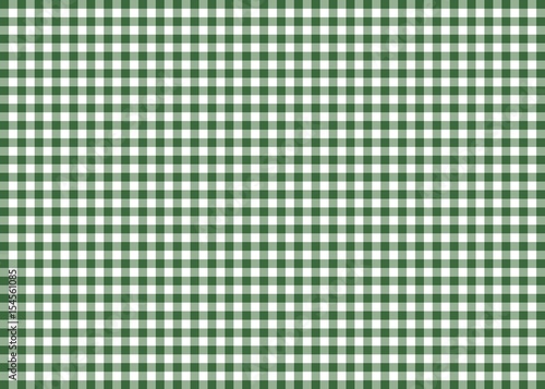 Dark Green Gingham Pattern Background