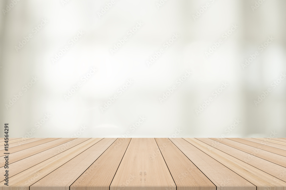 Empty wooden table with blurred background,Free space for product editing Empty wooden table with blurred background,Free space for product editing