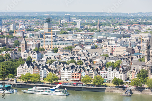 Cologne aerial view