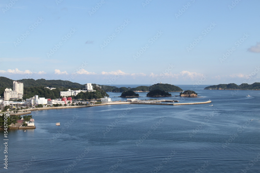 Gulf of Ise-shima in Mie, Japan
