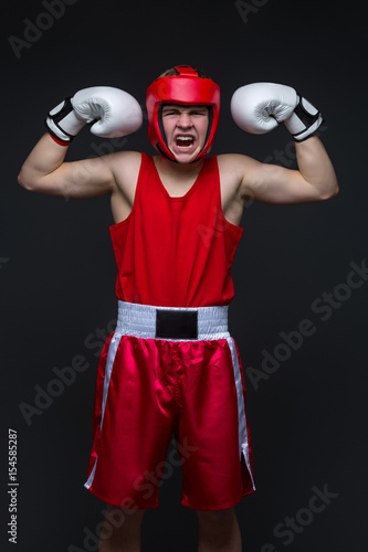 Young boxer winner © svetography