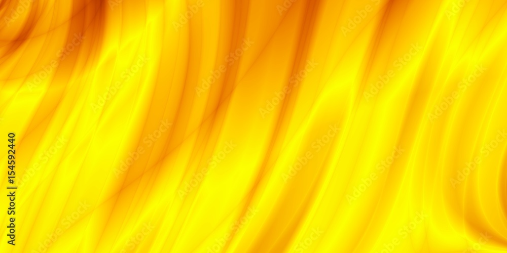 Wide yellow spring abstract template headers design