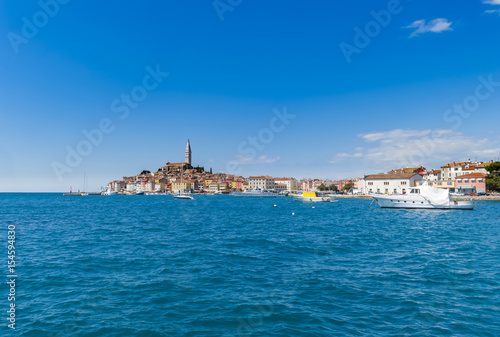 Rovinj, Croatia as seen from the sea