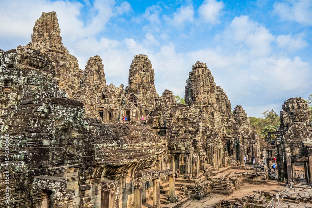 カンボジア、アンコール・トム(バイヨン寺院) カンボジア、アンコール・トム(バイヨン寺院)