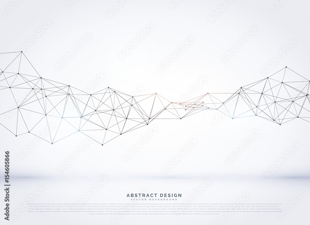 vector polygonal abstract network wireframe background - obrazy, fototapety, plakaty 