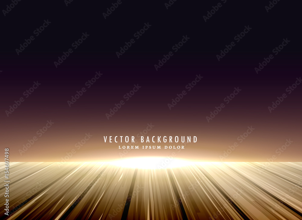 Fototapeta premium stage background with wooden floor for theater performance