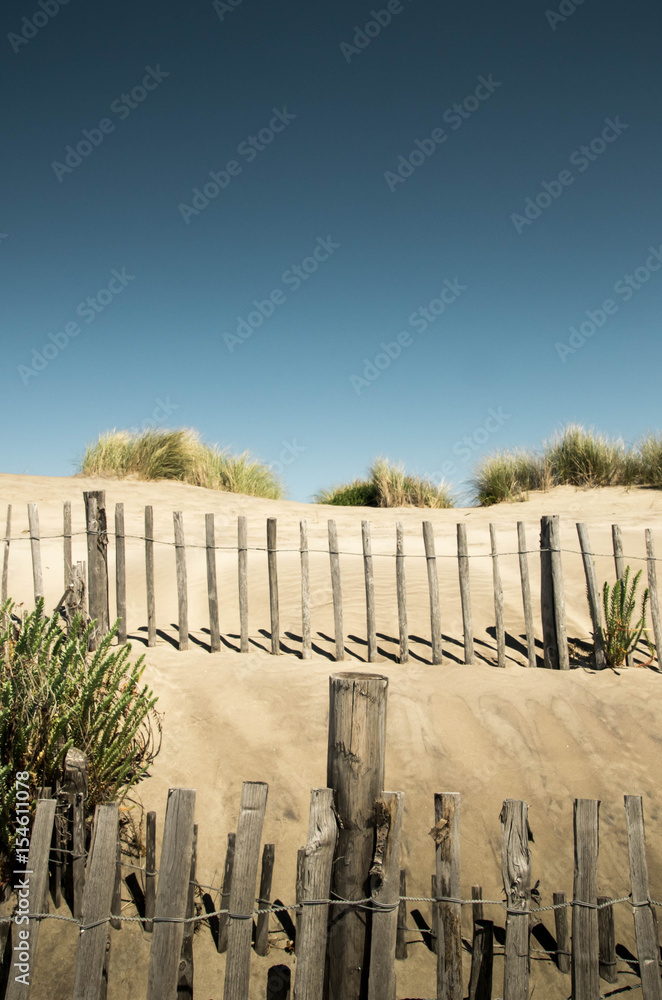 Obraz premium plage de l'Espiguette