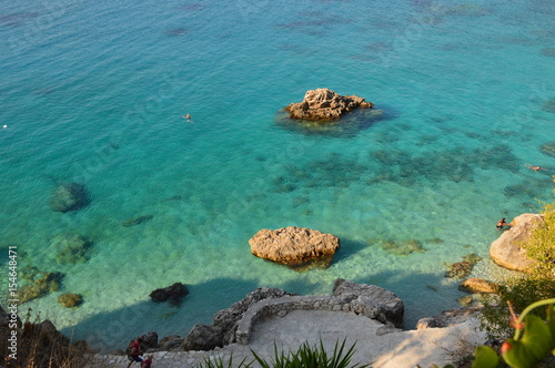 Blue  clear water - amazing Lefkada beaches