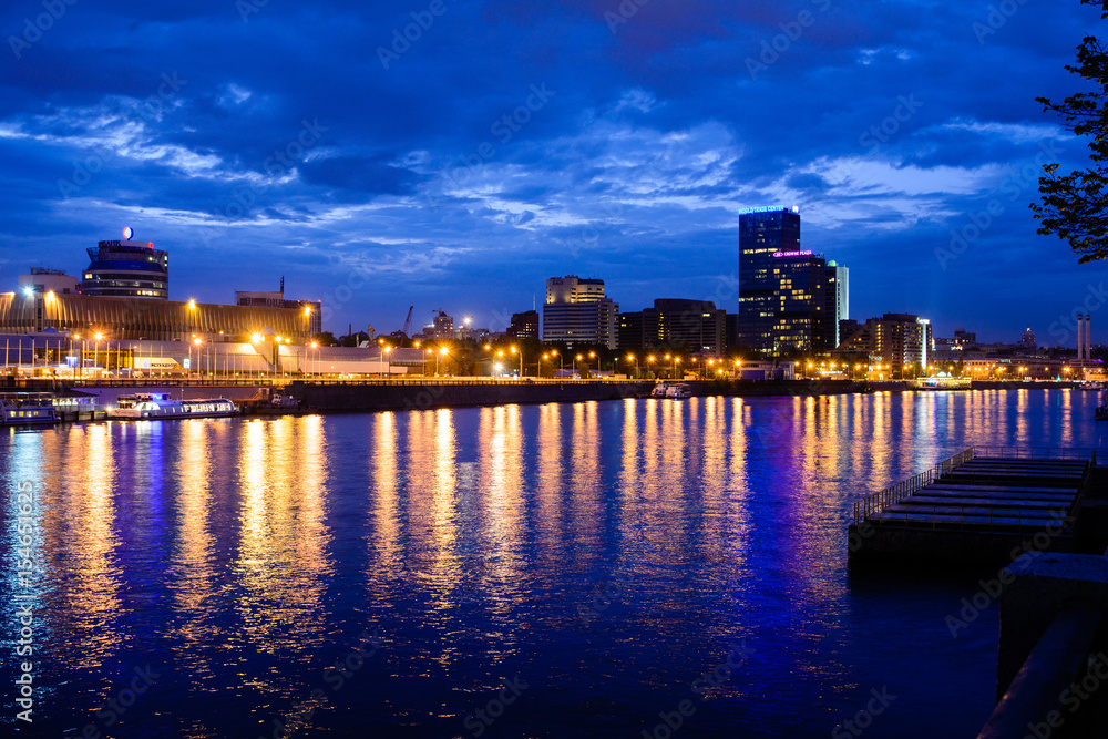 Obraz premium View of the Moscow River