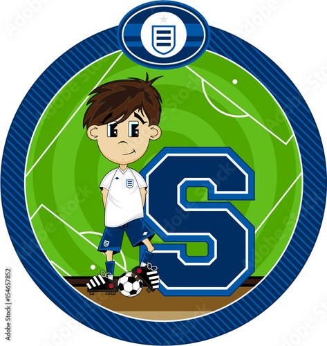 S is for Soccer 