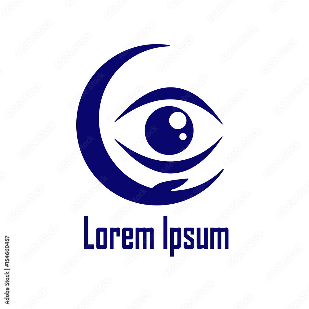 Obraz premium Eye hospital logo