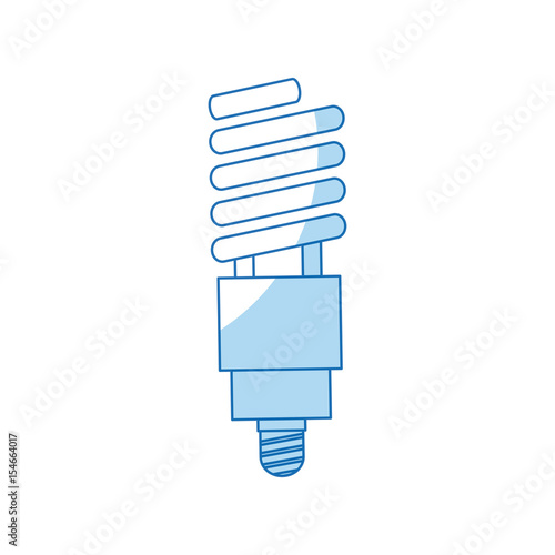 bulb light electricity energy halogen ecological vector illustration