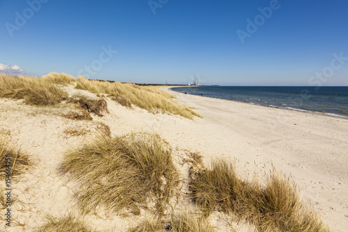 Baltic Sea beach of Grenaa, Denmark