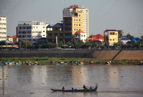 Plakat Phnom Penh bulwar