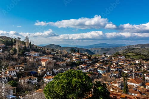 Canvas Print Sirince village, Iznmir Province, Turkey. Sunny winter day