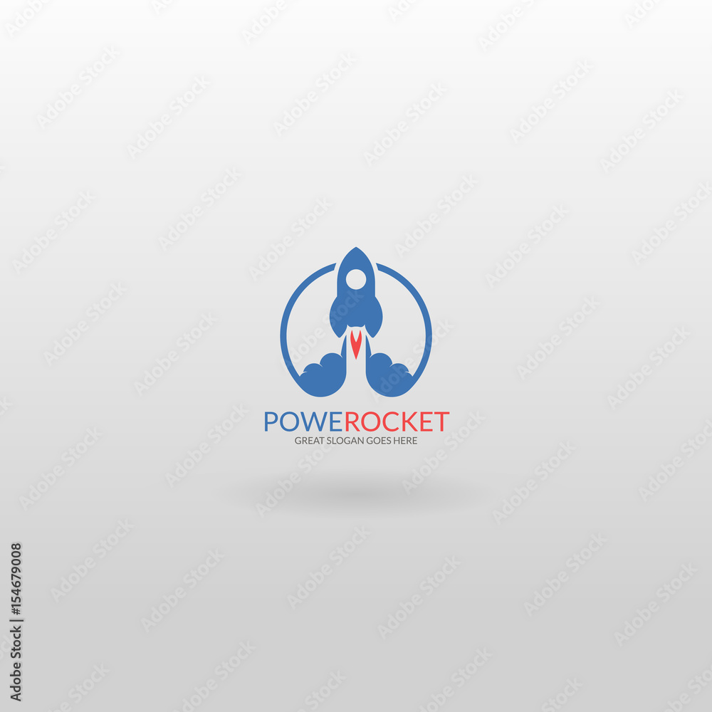 Rocket logo Rocket logo