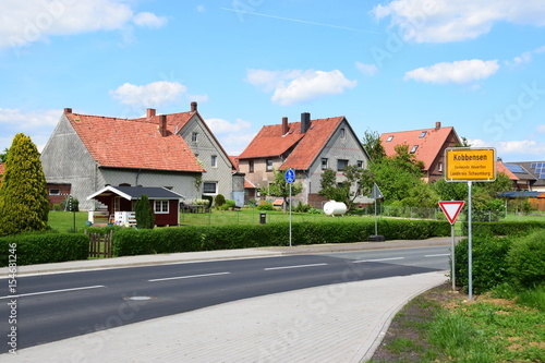 Dorfstraße in Kobbensen