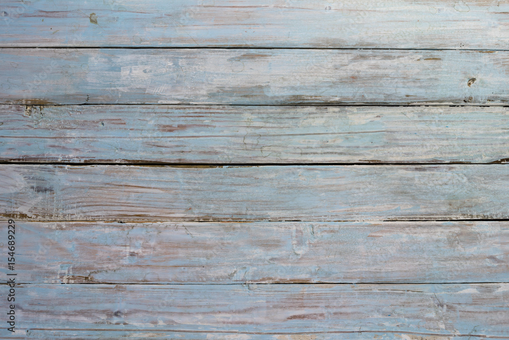 Obraz premium blue dirty wood