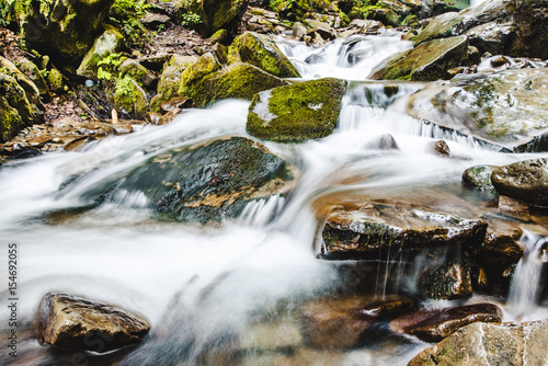 Waterfall close up