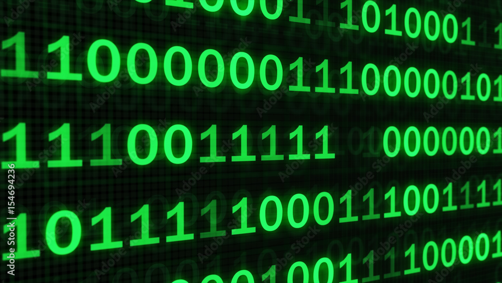 The green code made programming dark background The green code made programming dark background