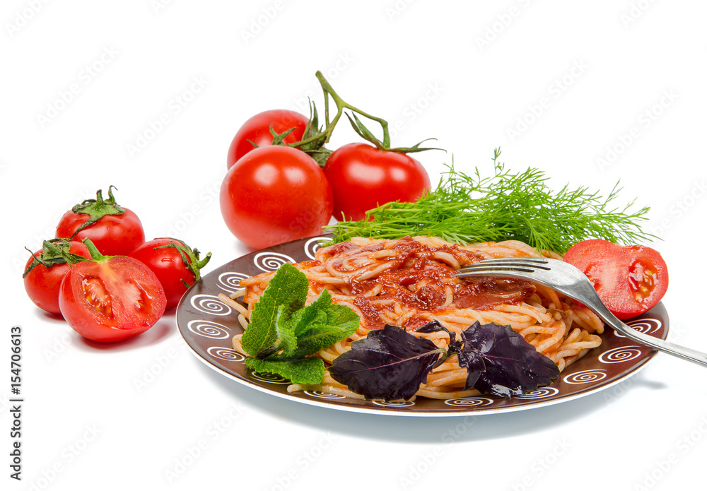pasta in tomato pasta in tomato