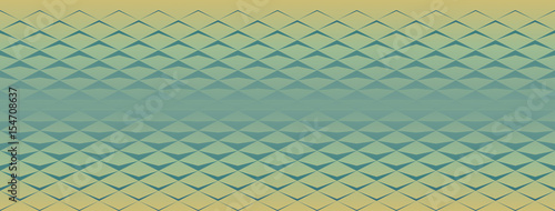 Vector Seamless Black and White Gradient Halftone Pattern from triangles. Abstract snake skin texture.