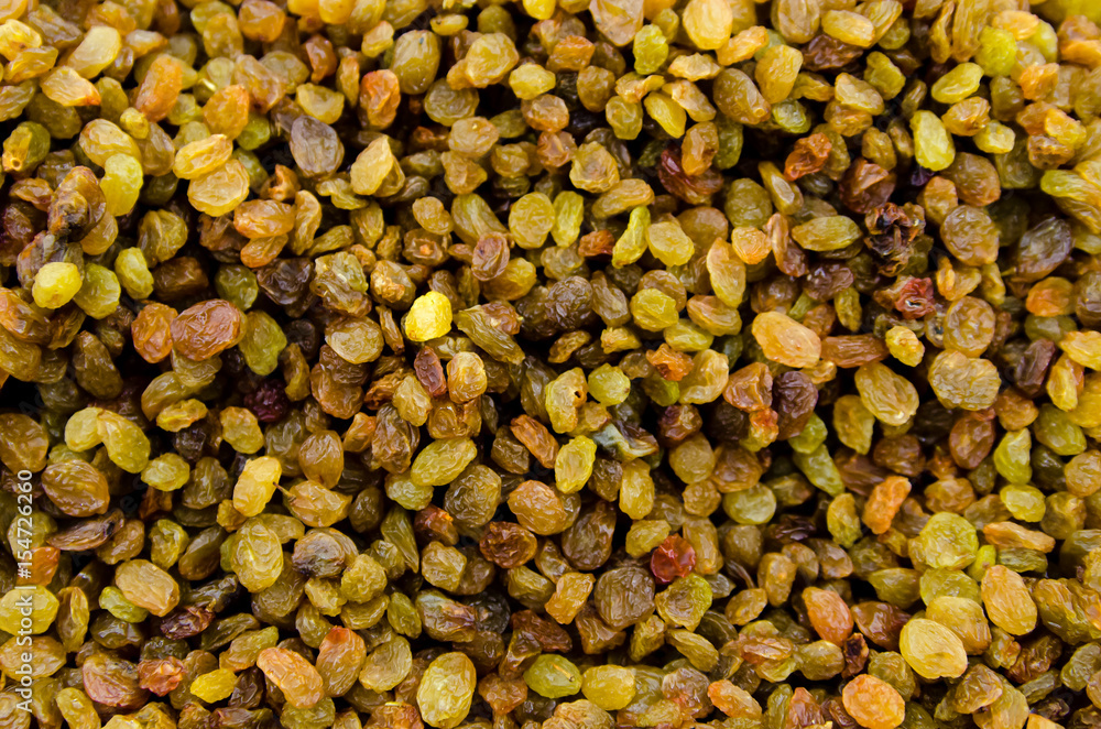 Fresh organic raisins sold on market Fresh organic raisins sold on market