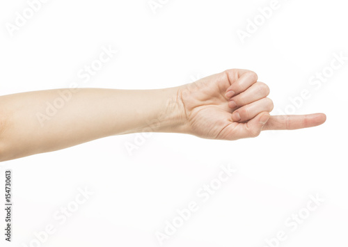 Wallpaper Mural The hand indicates the direction Torontodigital.ca