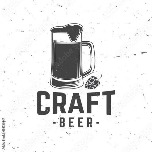 Vintage design for bar, pub and restaurant business.