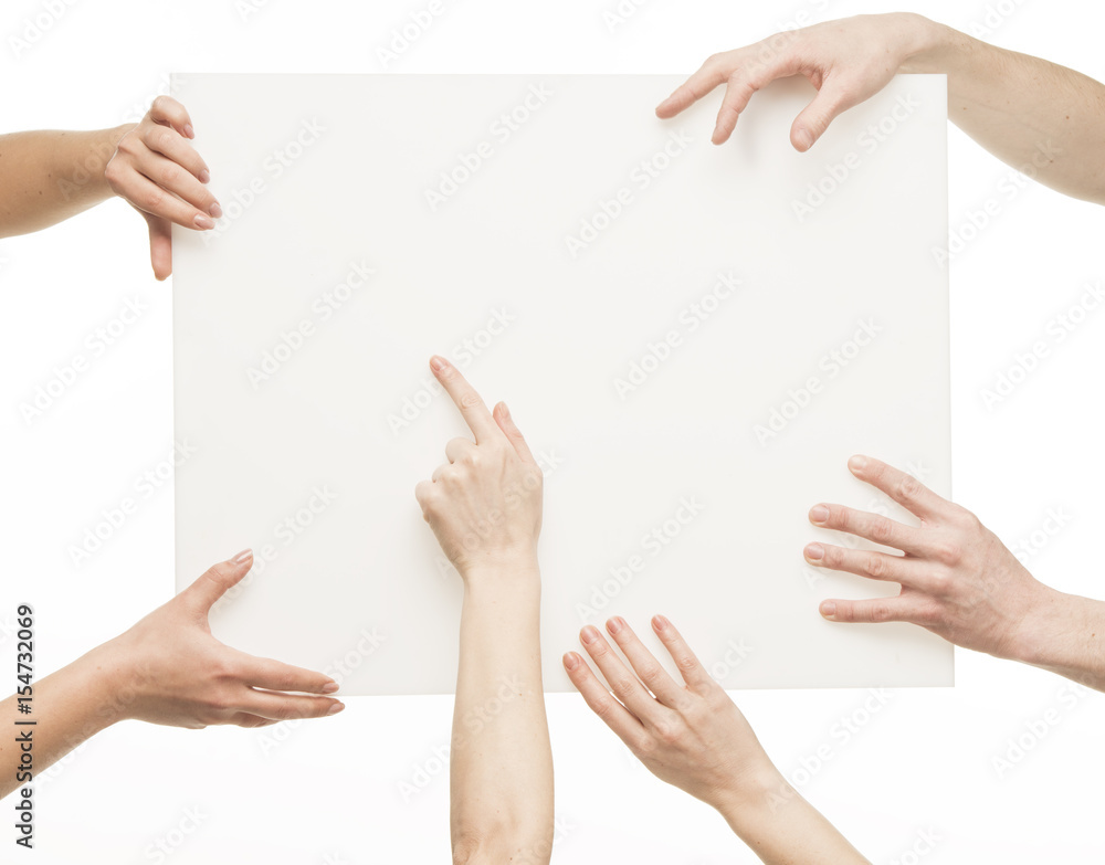 The hand points to something The hand points to something